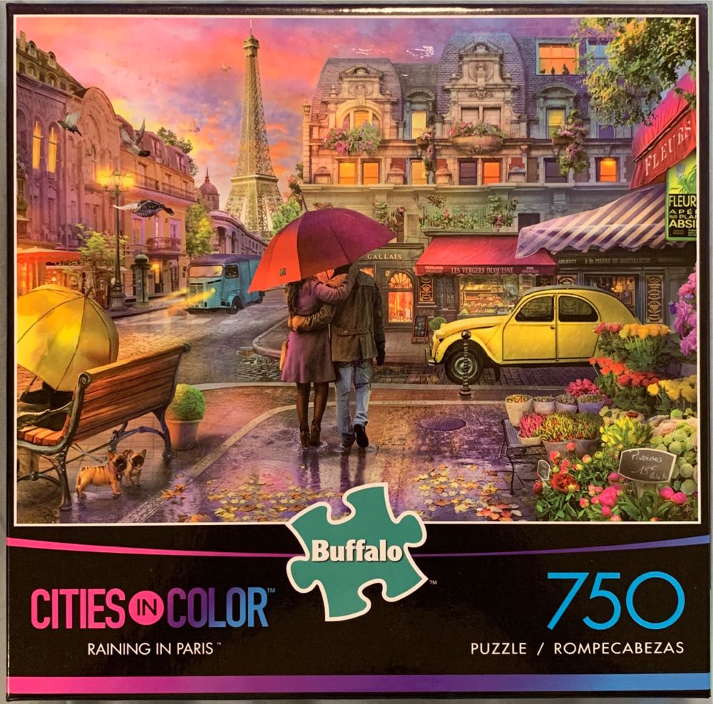 Raining in Paris - 2 - Buffalo puzzle collectible [Barcode 079346171170] - Main Image 2