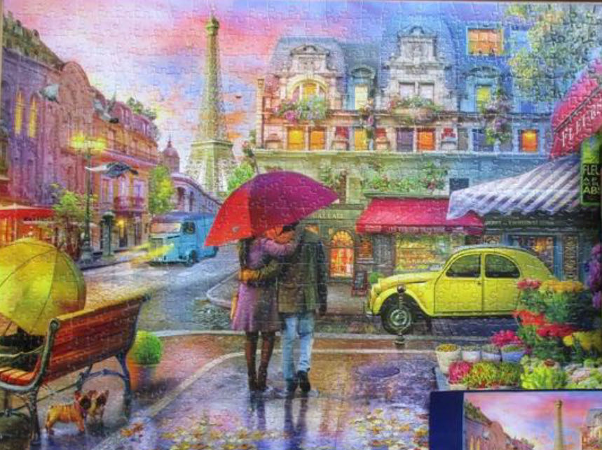 Raining in Paris - 2 - Buffalo puzzle collectible [Barcode 079346171170] - Main Image 3