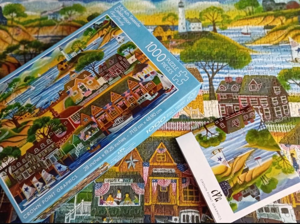 July 4th Seaside Celebration - Crown point graphics puzzle collectible [Barcode 713755918437] - Main Image 4