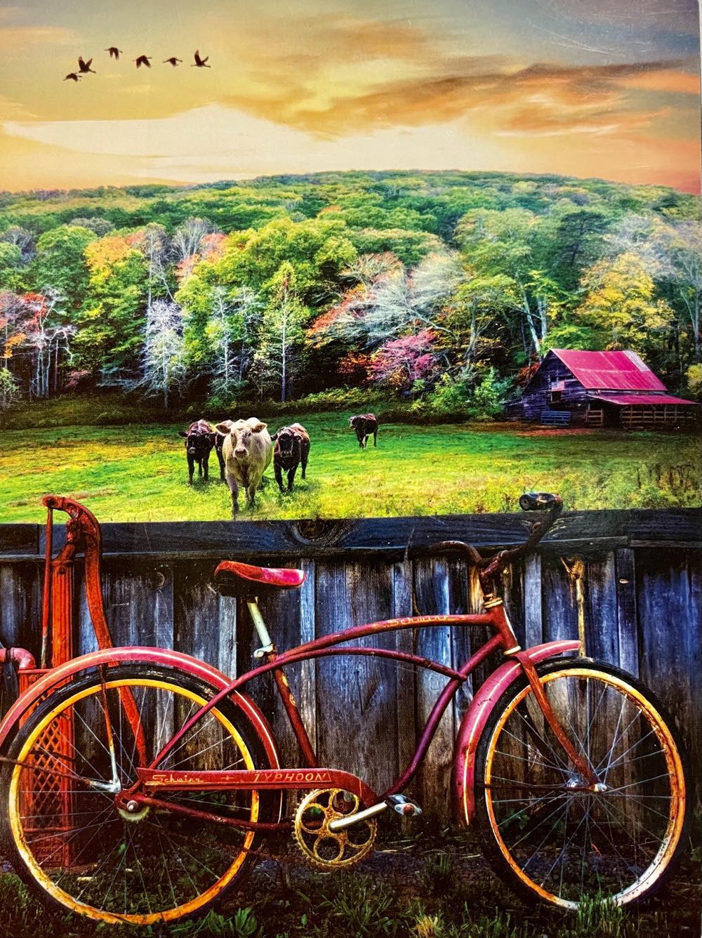 0172 MB: Country Rust - Milton Bradley Puzzles puzzle collectible [Barcode 778988330968] - Main Image 2