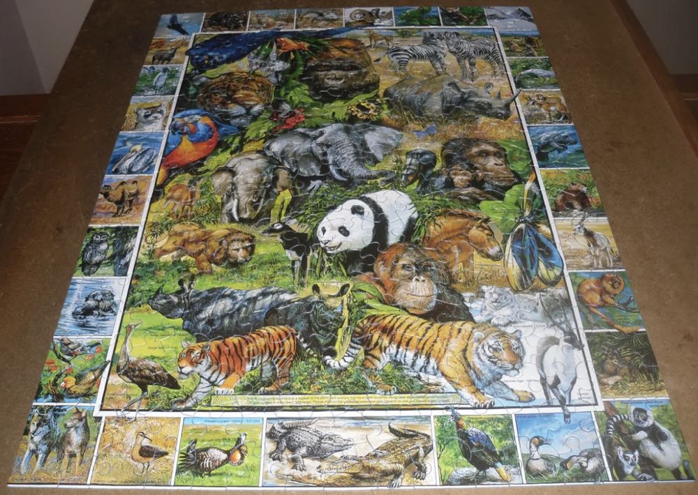 Endangered Species (Pending) - White Mountain Puzzles puzzle collectible [Barcode 724819248209] - Main Image 2