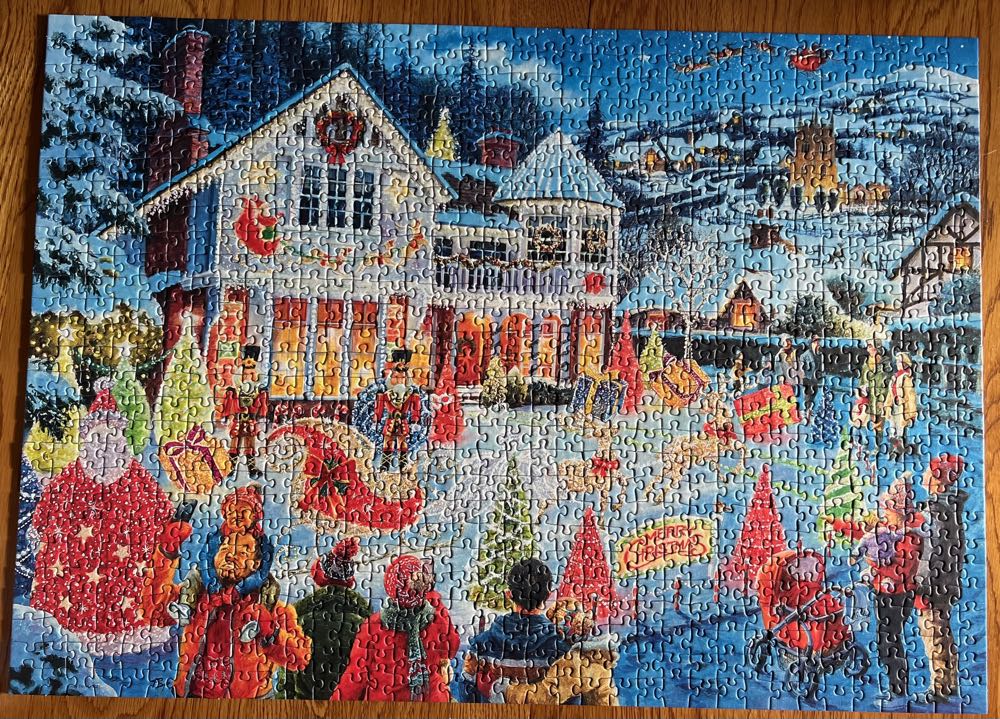 Christmas House Special Edition - Ravensburger puzzle collectible [Barcode 4005556168491] - Main Image 2