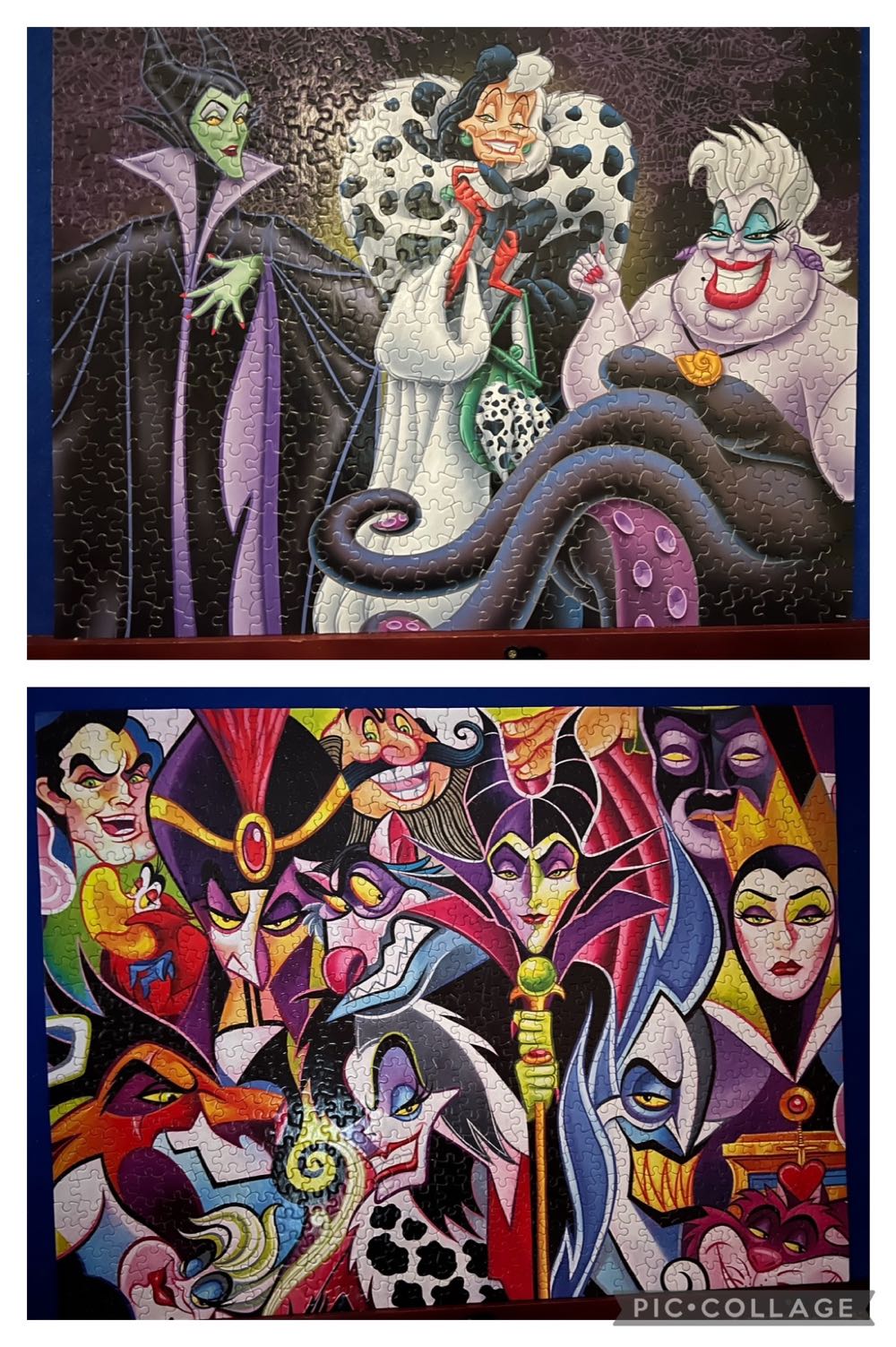 Villians: 5 Puzzles - Ceaco puzzle collectible [Barcode 0021081037020] - Main Image 3