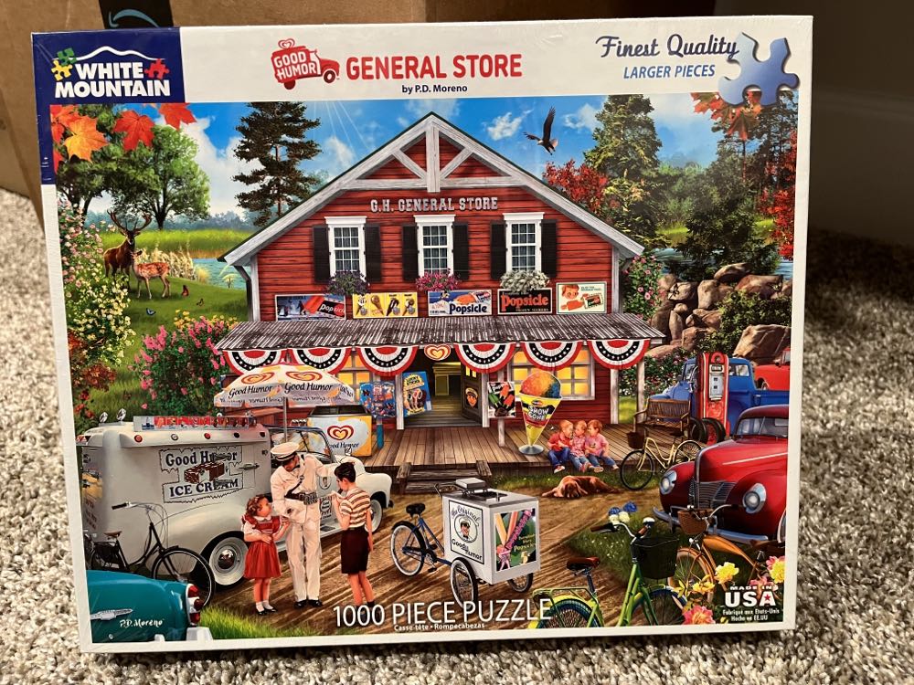 Good Humor General Store - White Mountain puzzle collectible [Barcode 724819264629] - Main Image 3