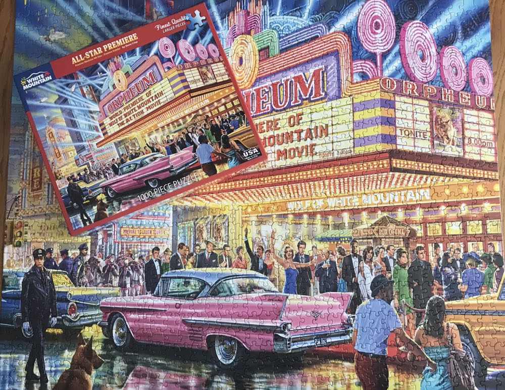 All-Star Premiere - White Mountain puzzle collectible [Barcode 724819264636] - Main Image 3