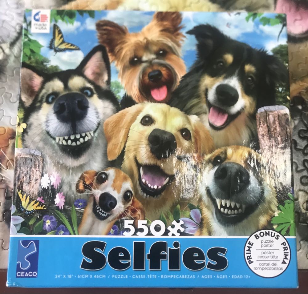 Selfies - Ceaco puzzle collectible [Barcode 021081231947] - Main Image 3