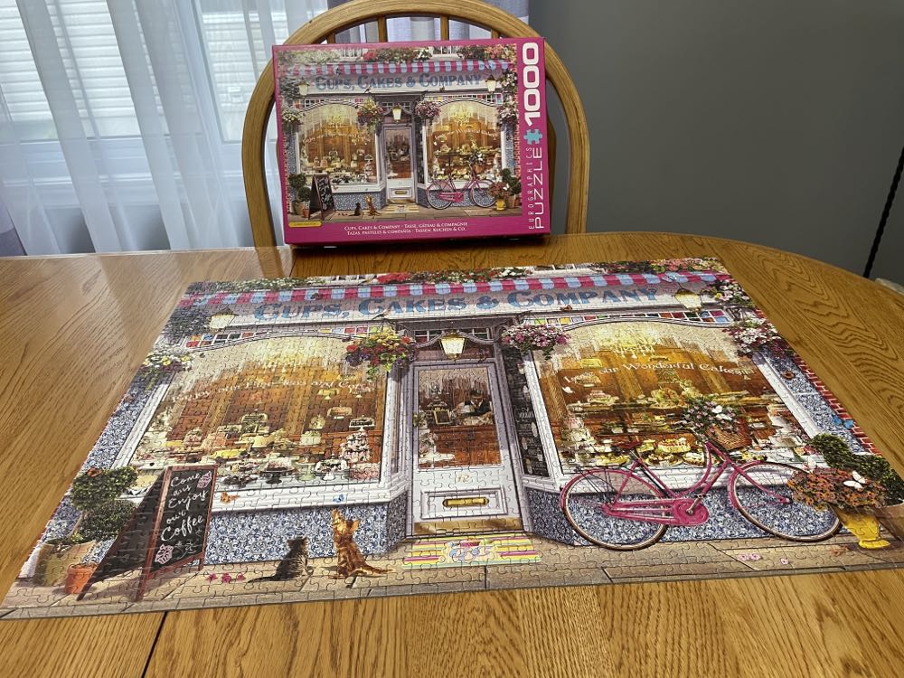 Cups Cakes & Company - Eurographics puzzle collectible [Barcode 628136655200] - Main Image 2
