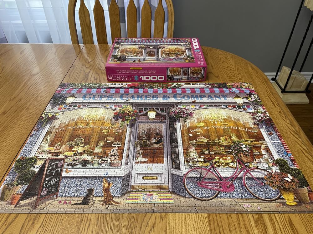 Cups Cakes & Company - Eurographics puzzle collectible [Barcode 628136655200] - Main Image 3