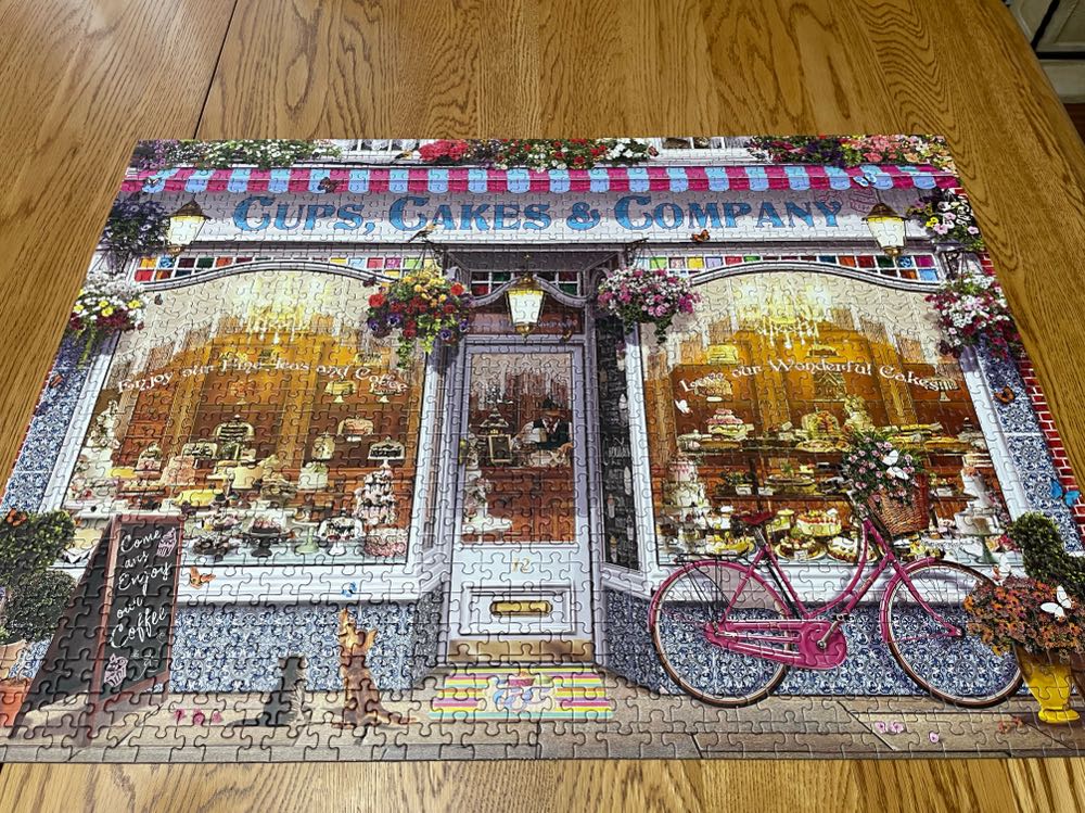 Cups Cakes & Company - Eurographics puzzle collectible [Barcode 628136655200] - Main Image 4
