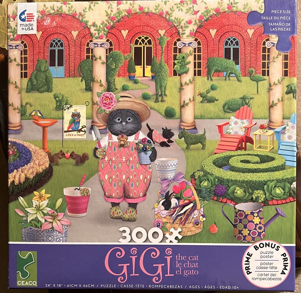 Gigi The Gardener - Ceaco puzzle collectible [Barcode 021081221122] - Main Image 2