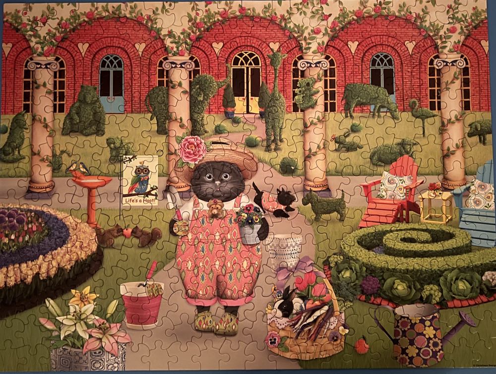Gigi The Gardener - Ceaco puzzle collectible [Barcode 021081221122] - Main Image 3