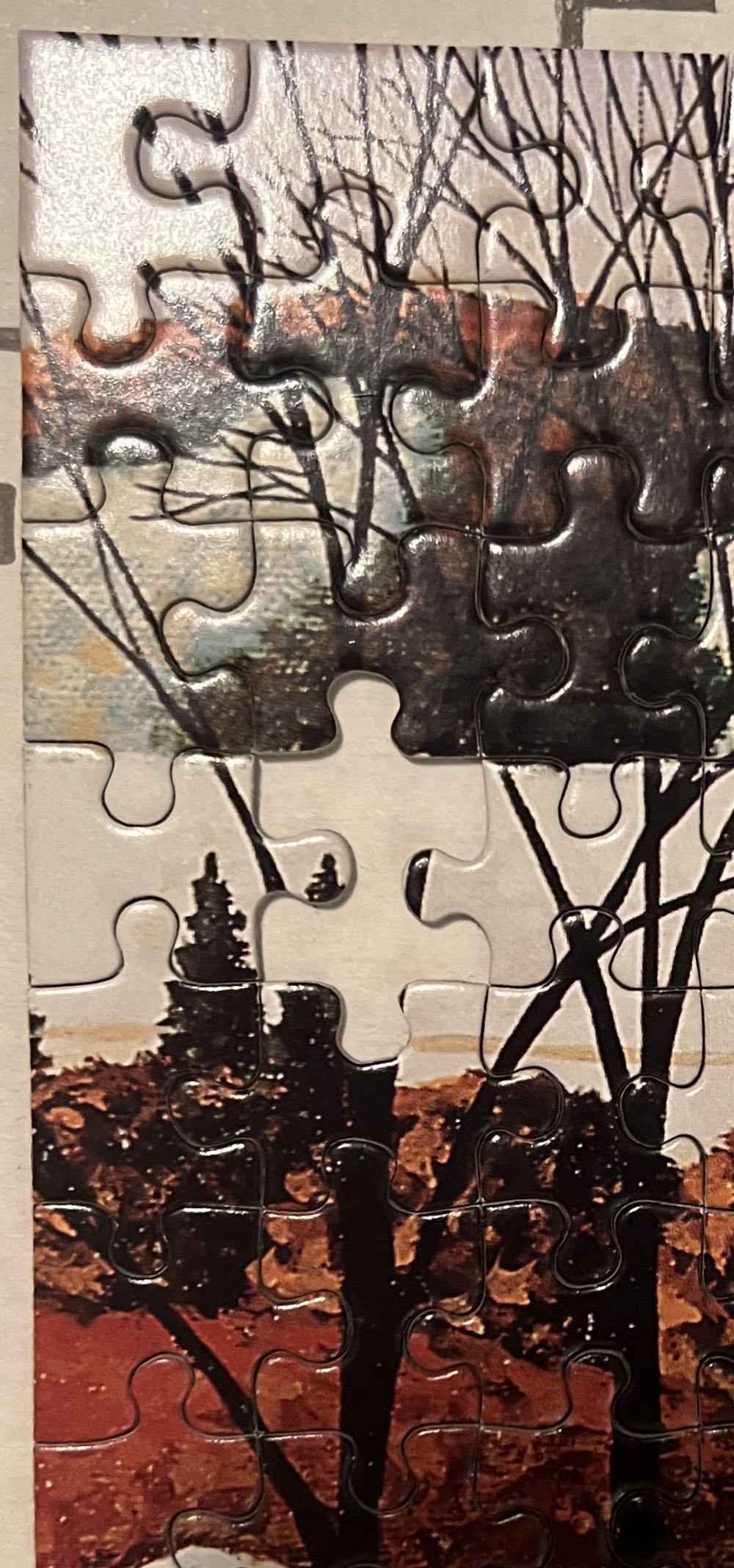 Maple Sugaring - Roseart puzzle collectible [Barcode 072348092009] - Main Image 4
