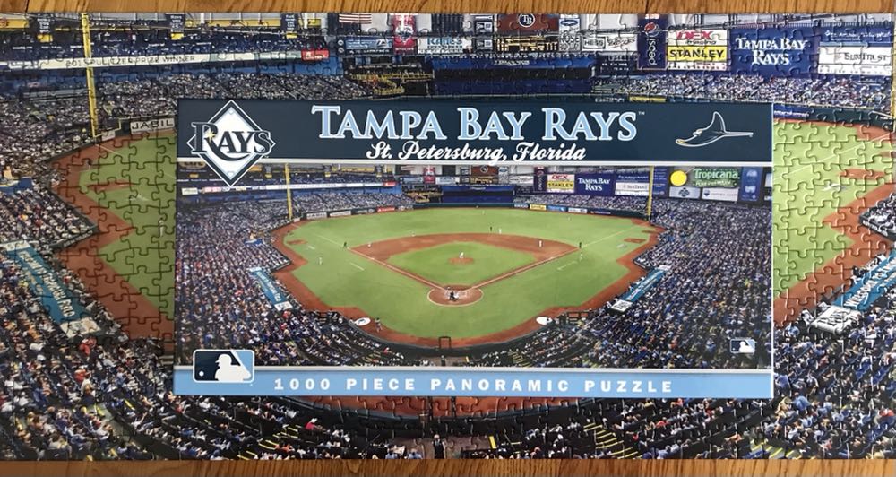 Tampa Bay Rays Panoramic - MasterPieces puzzle collectible [Barcode 705988914270] - Main Image 3