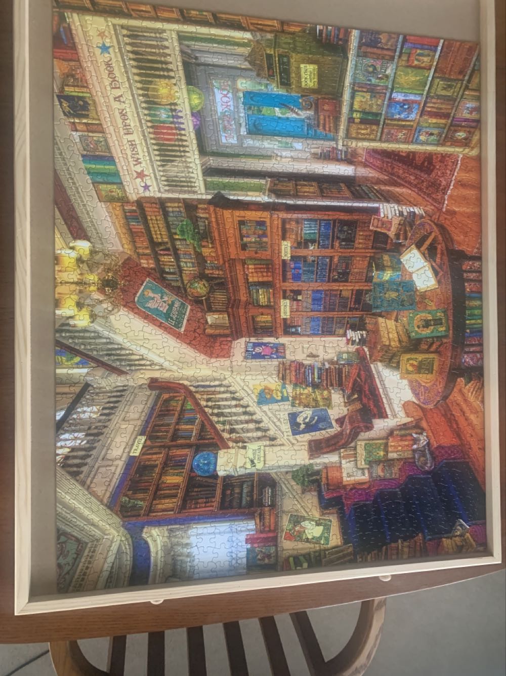 Readers Paradise - White Mountain Puzzles puzzle collectible [Barcode 724819259090] - Main Image 2