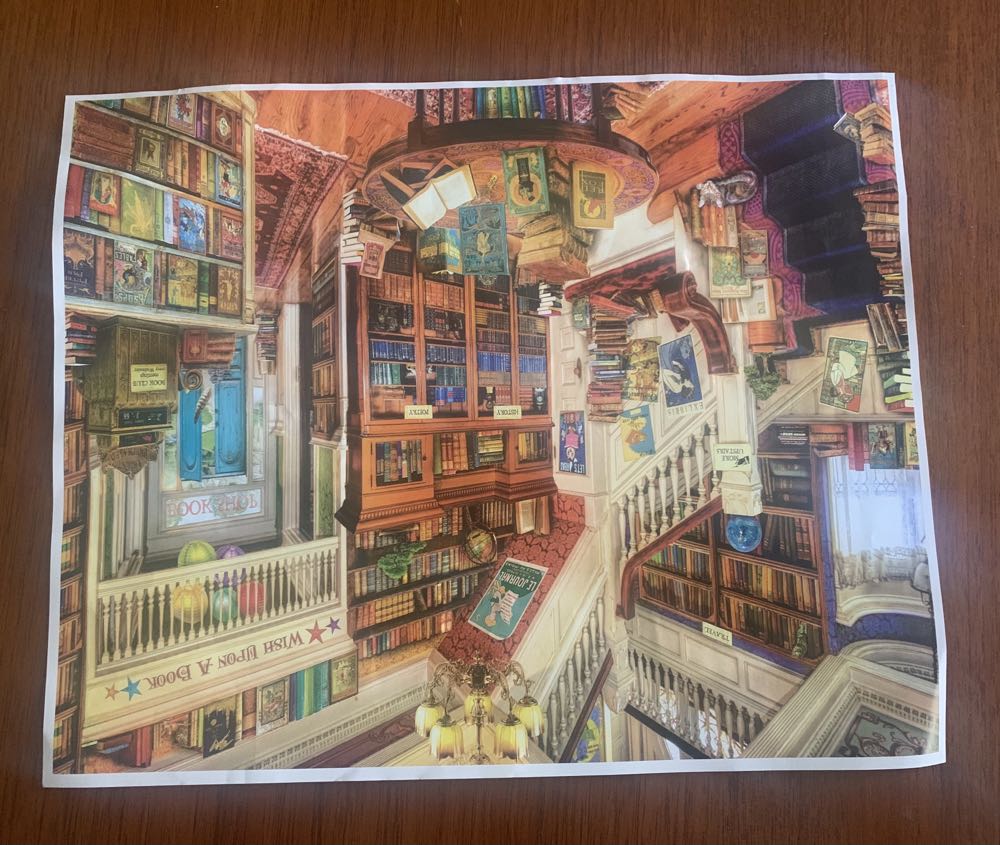 Readers Paradise - White Mountain Puzzles puzzle collectible [Barcode 724819259090] - Main Image 4