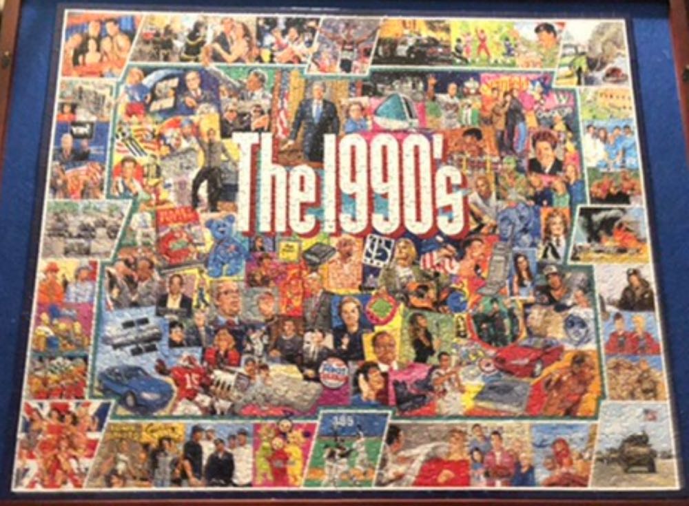 The 1990’s - White Mountain puzzle collectible [Barcode 724819255368] - Main Image 3