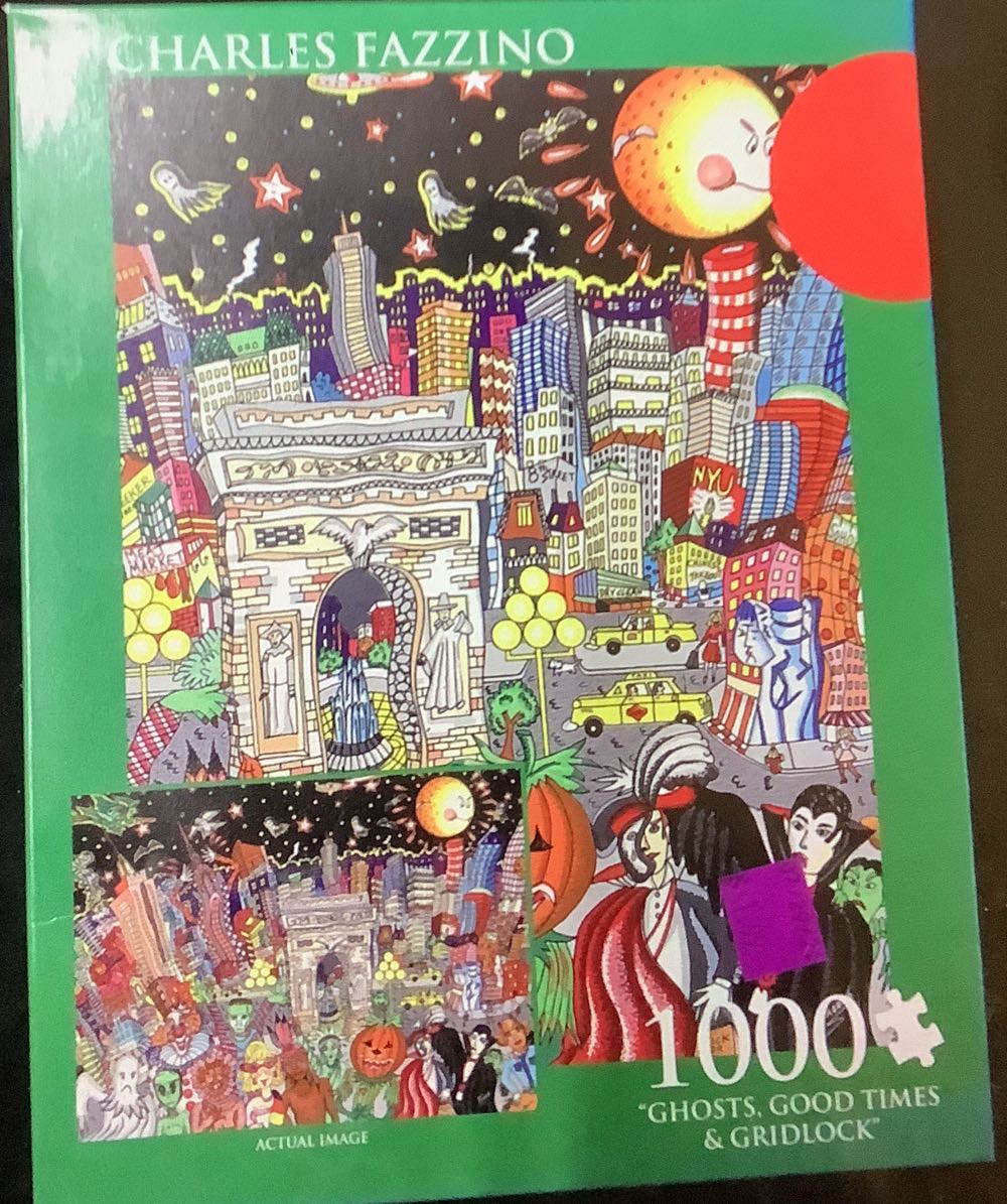 Ghosts Good Times & Gridlock - Andrews+Blaine puzzle collectible [Barcode 814938016947] - Main Image 1