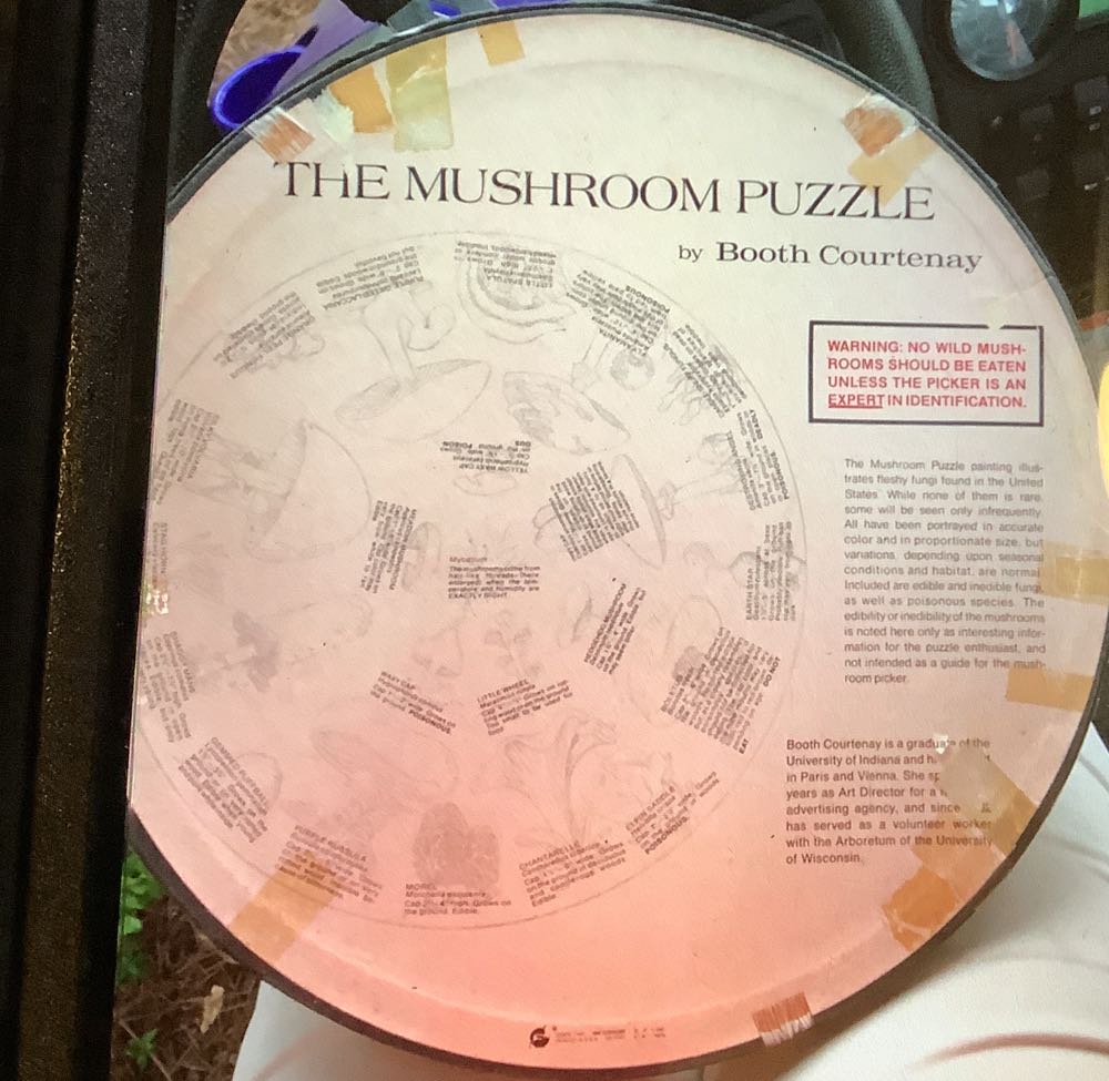 Mushroom Puzzle, The - Springbok puzzle collectible - Main Image 2