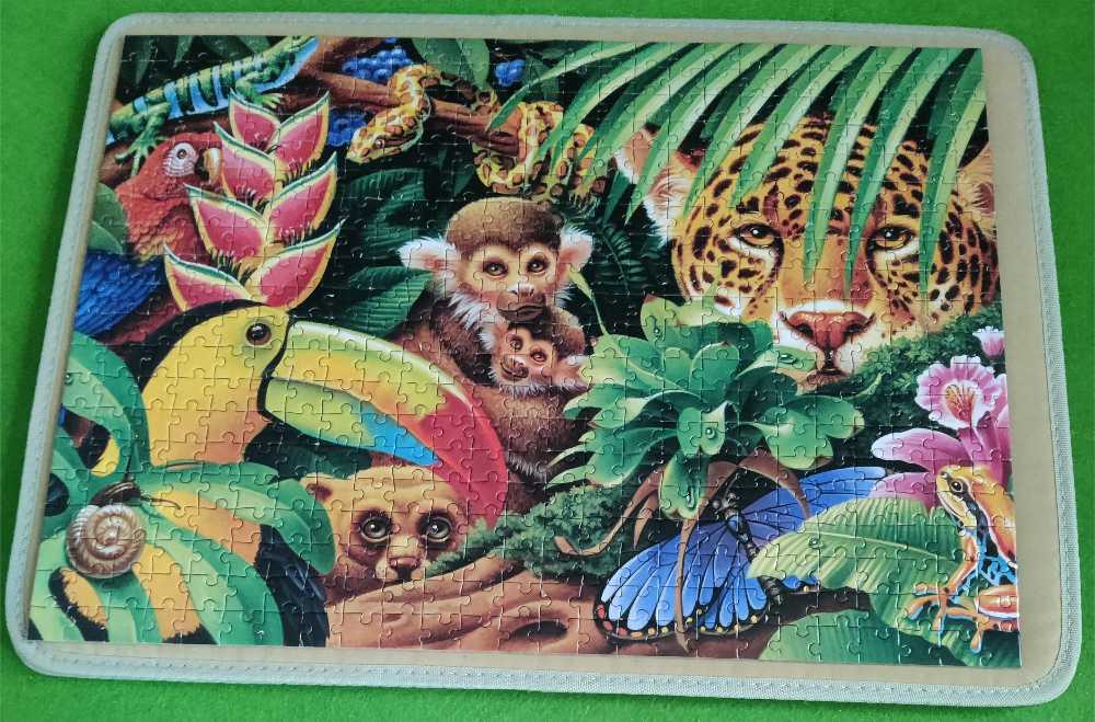 Jungle Animals - Corner Piece puzzle collectible [Barcode 5052089304314] - Main Image 2