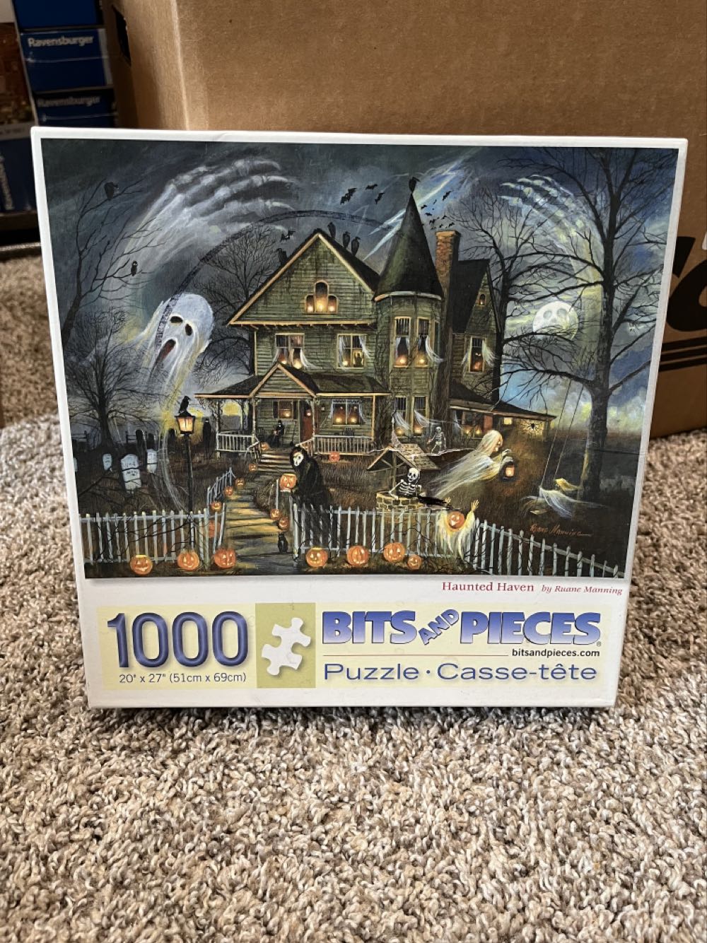 Haunted Haven - Bits & Pieces 🇺🇸 puzzle collectible [Barcode 192949008756] - Main Image 2