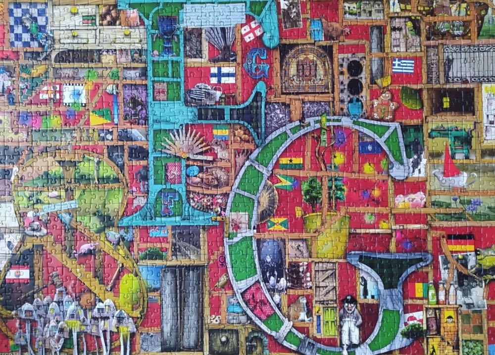 Awesome Alphabet F&G - Ravensburger puzzle collectible [Barcode 4005556167616] - Main Image 3