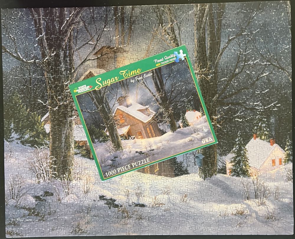 Sugar Time-597, 4/12/24-SOLD - White Mountain Puzzles puzzle collectible [Barcode 724819255511] - Main Image 4