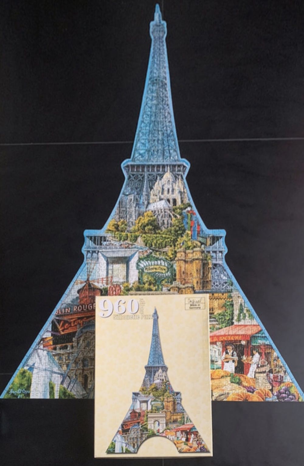 Eiffel Tower Silhouette - FX Schmid puzzle collectible [Barcode 099252780129] - Main Image 4
