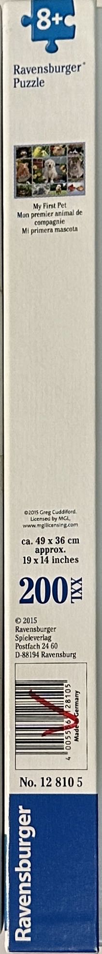 My First Pet (SOLD) - Ravensburger puzzle collectible [Barcode 4005556128105] - Main Image 2