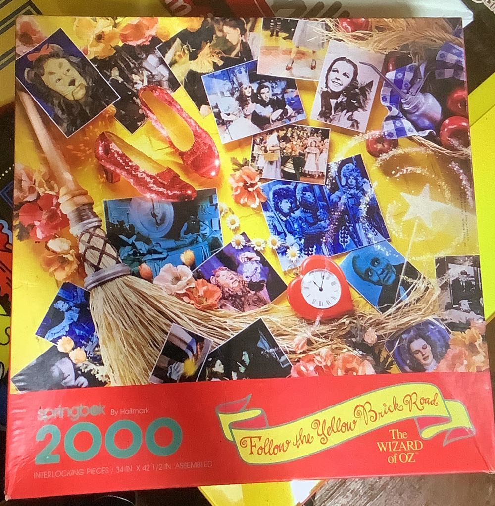 Follow The Yellow Brick Road - Springbok puzzle collectible - Main Image 1