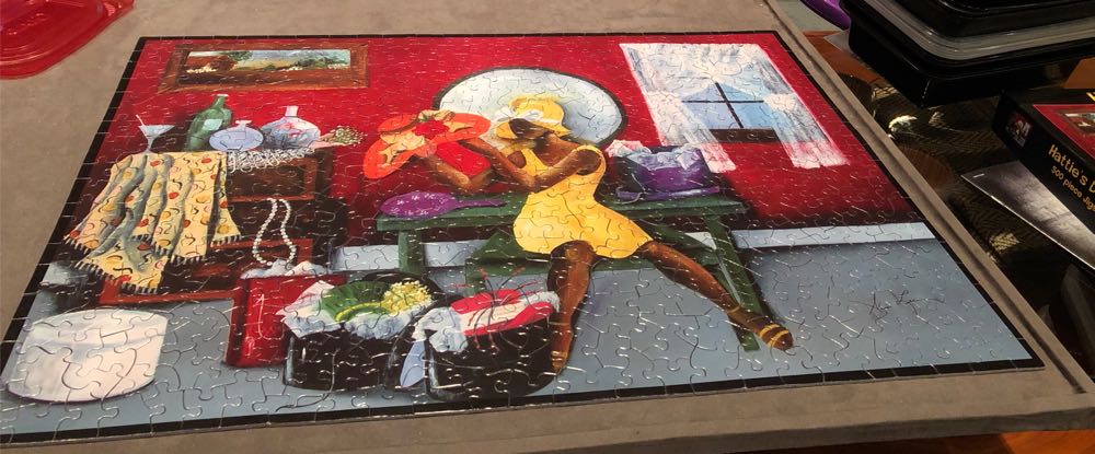 Hattie’s Delight - SunsOut 🇺🇸 puzzle collectible [Barcode 796780468696] - Main Image 2