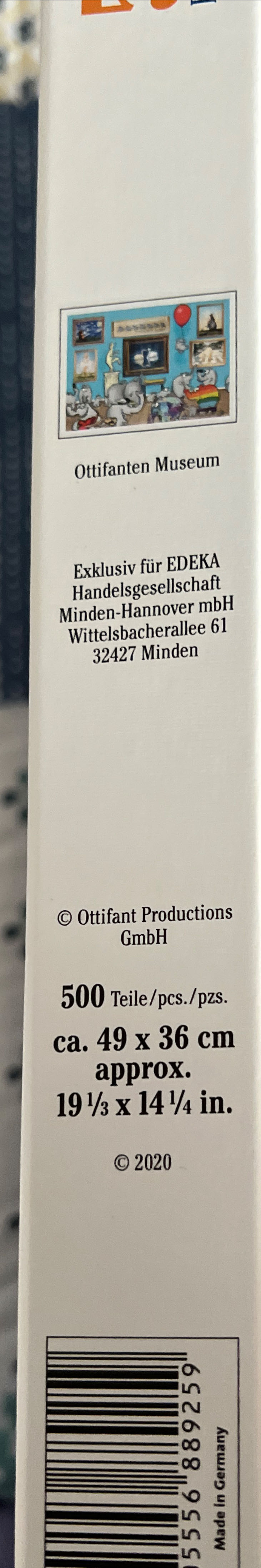 Keep Ottifanten Museum - Ravensburger puzzle collectible [Barcode 4005556889259] - Main Image 2