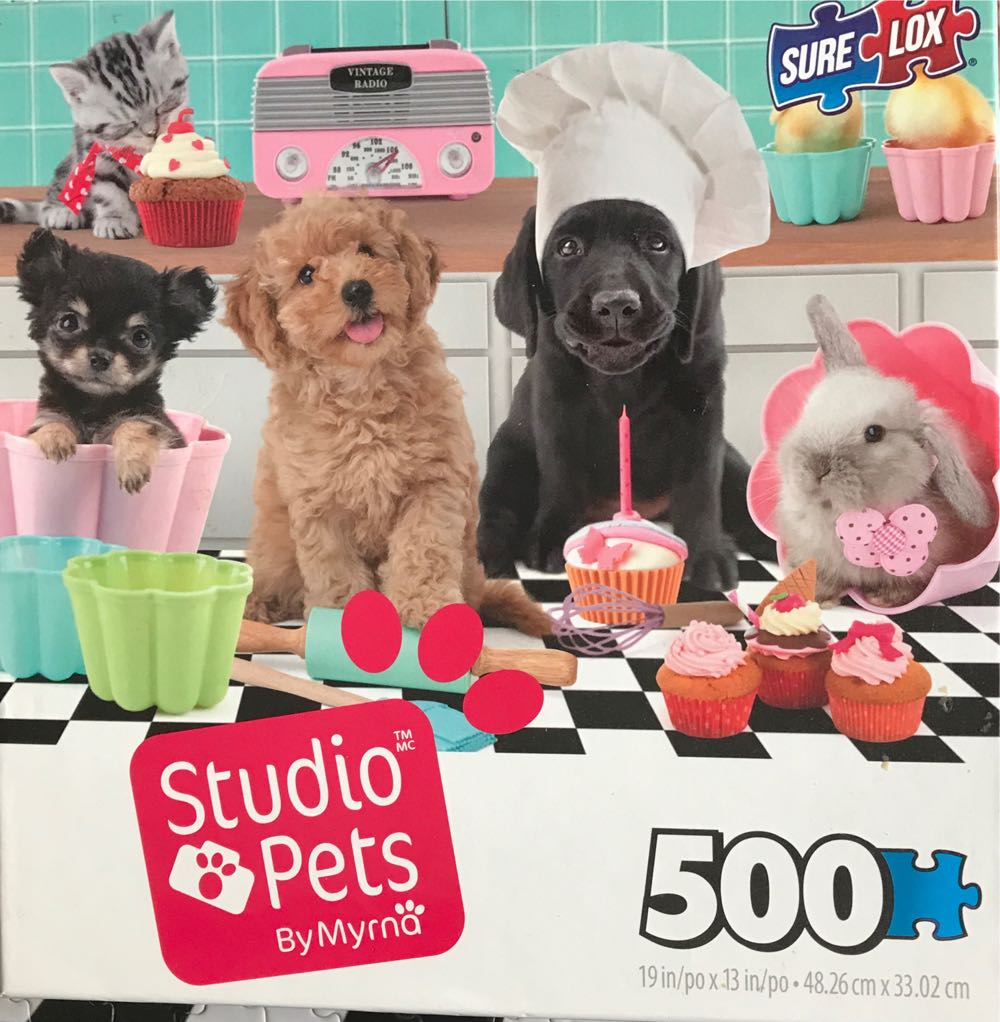 Cupcakes. (Cheryl) - Studio Pets puzzle collectible [Barcode 686141019578] - Main Image 2