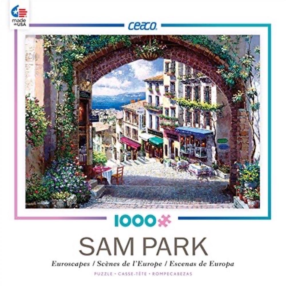 Cote D’azure Riviera - Ceaco puzzle collectible [Barcode 021081330152] - Main Image 2