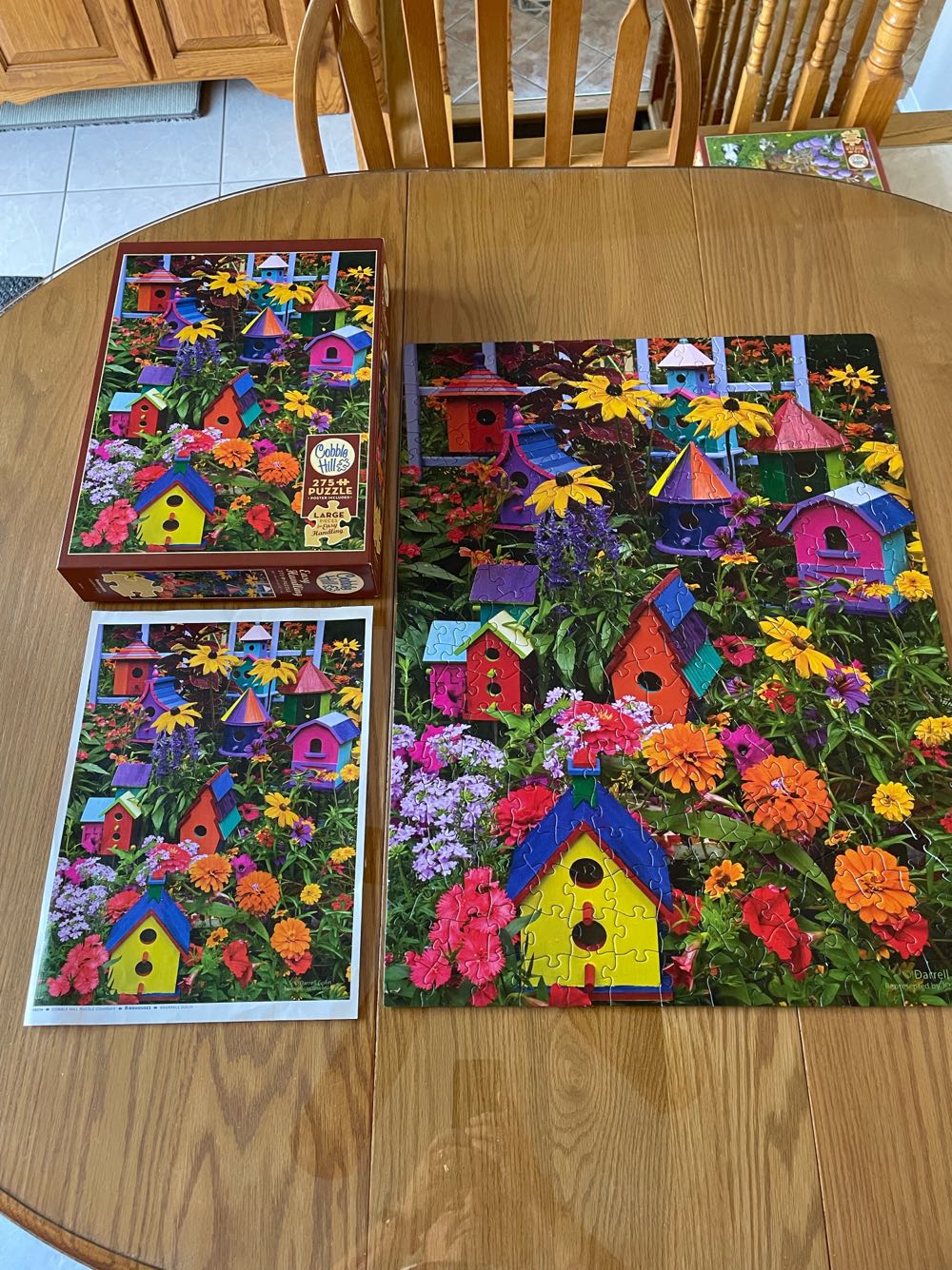 Birdhouses - Cobble Hill puzzle collectible [Barcode 625012880145] - Main Image 4