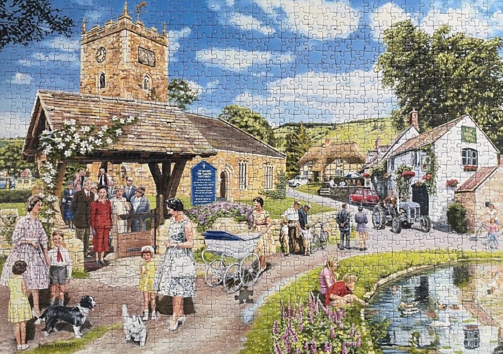 The Sunday Service (1) Keep - Ravensburger 🇬🇧 puzzle collectible [Barcode 4005556190768] - Main Image 3