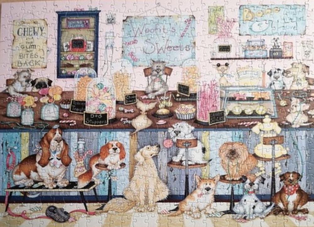 Woofit’s Sweet Shop - Gibsons puzzle collectible [Barcode 5012269062335] - Main Image 3