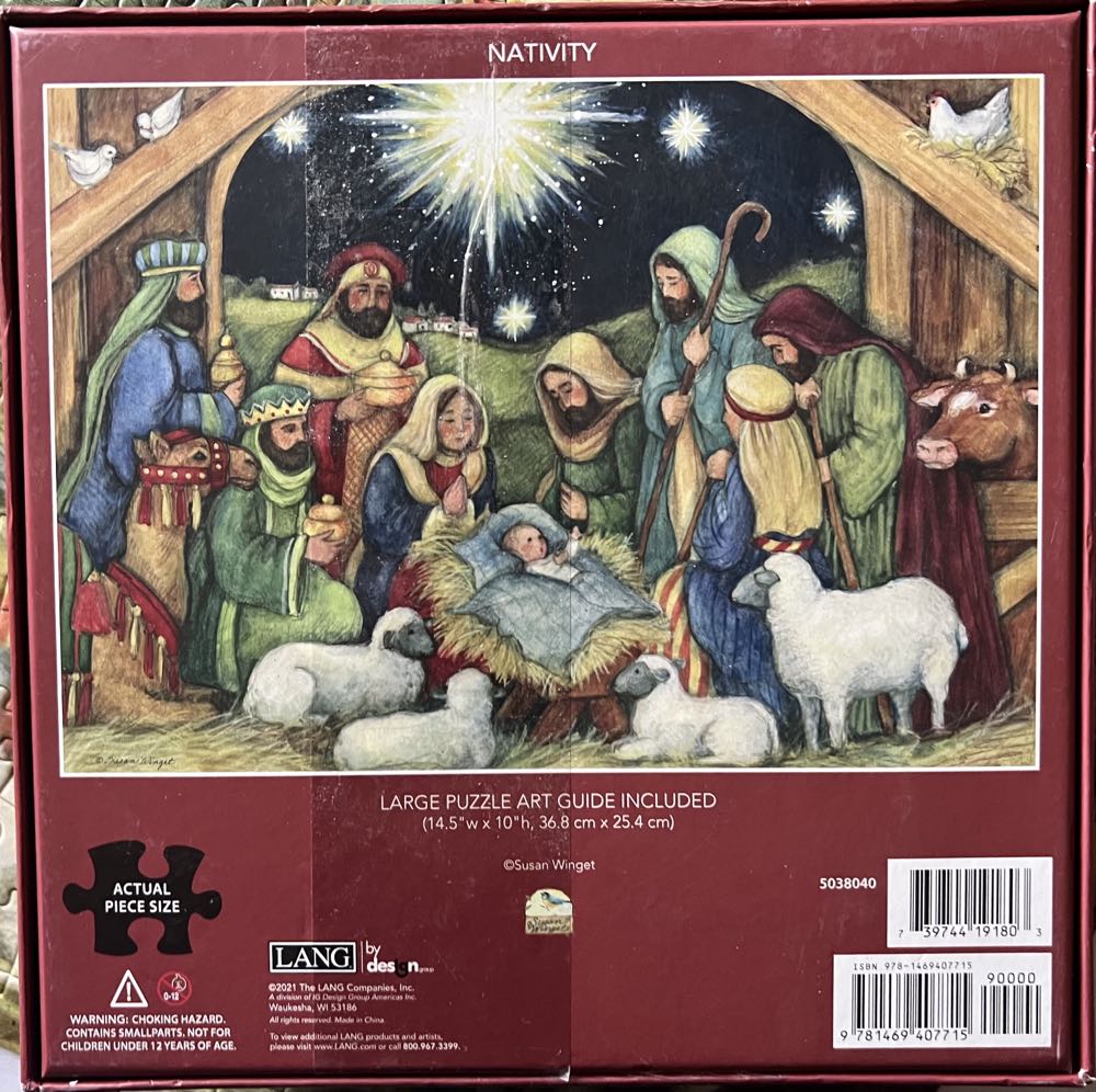 Nativity - Lang puzzle collectible [Barcode 739744176251] - Main Image 3