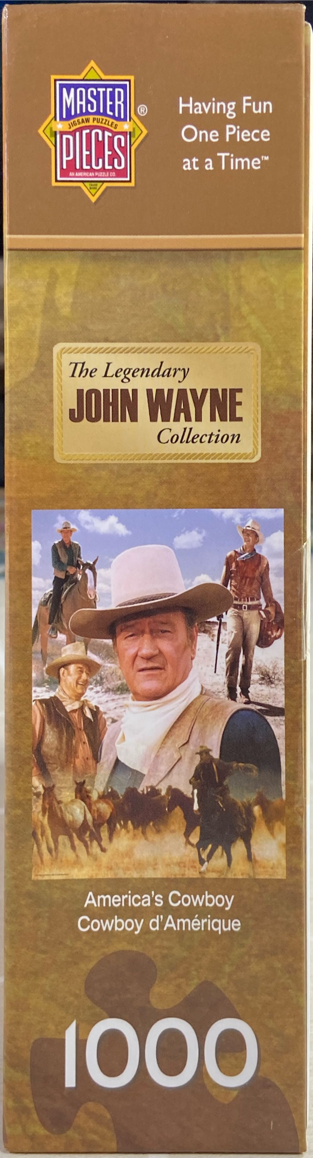 America’s Cowboy - Master Pieces puzzle collectible [Barcode 705988712388] - Main Image 4