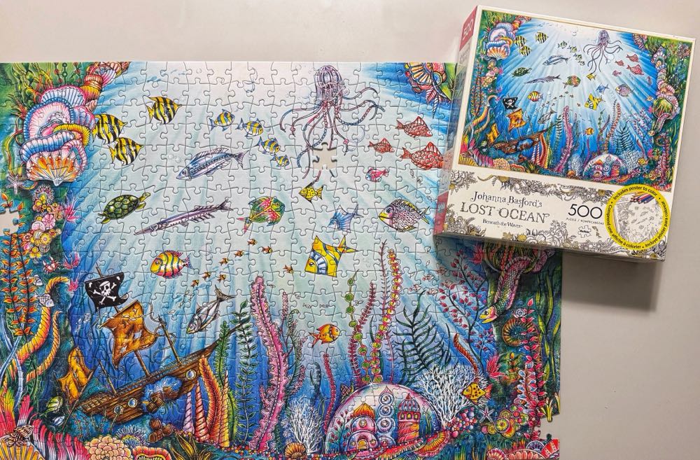 Lost Ocean : Beneath the Waves* - Buffalo Games puzzle collectible [Barcode 079346038459] - Main Image 3