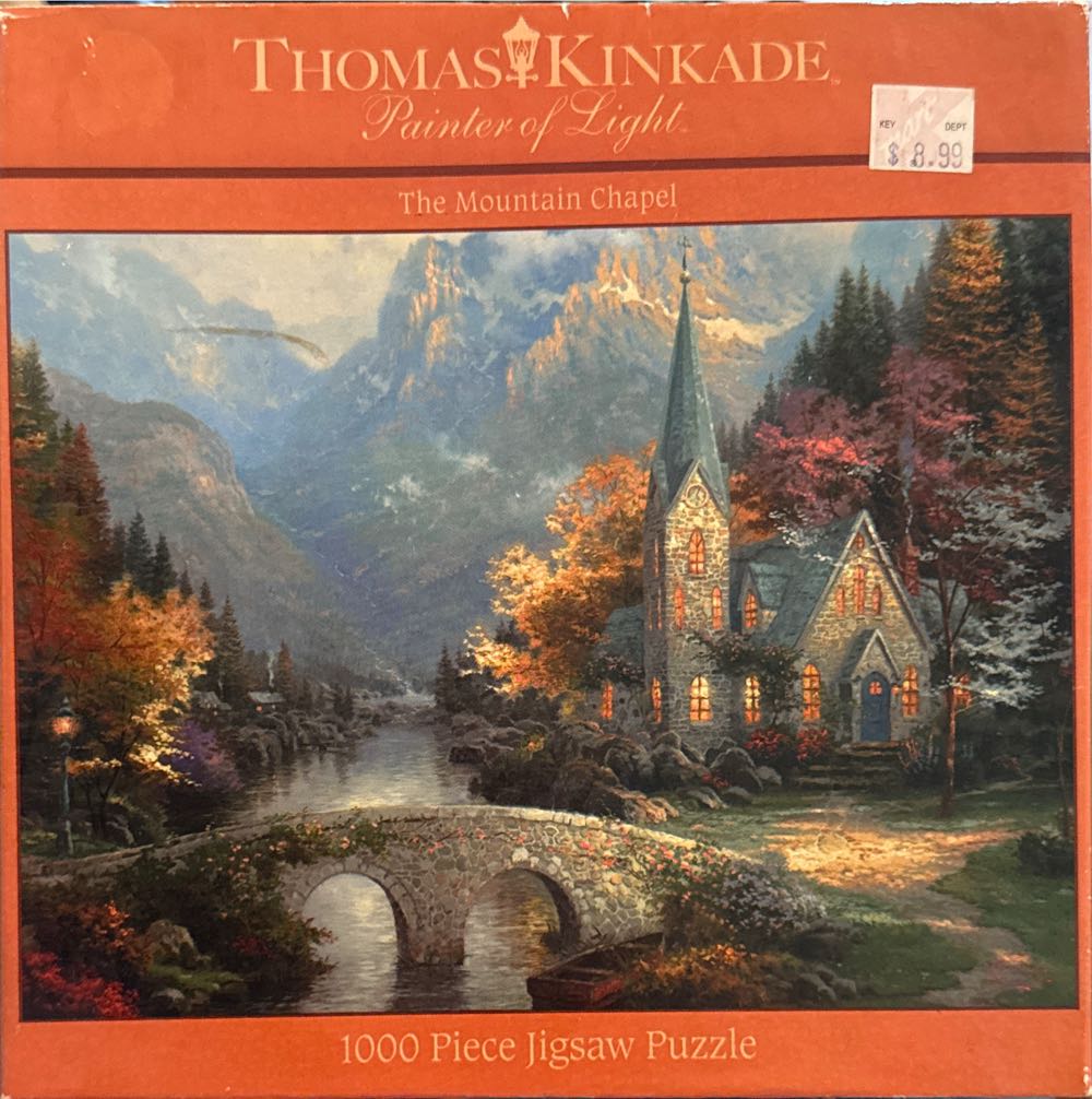 The Mountain Chapel - Ceaco puzzle collectible [Barcode 021081033107] - Main Image 2