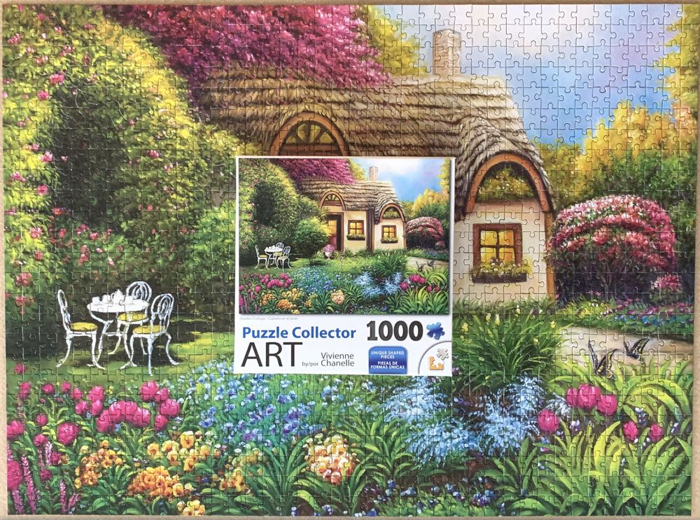 Garden Cottage - Lafayette Puzzle Factory puzzle collectible [Barcode 4895145411554] - Main Image 2