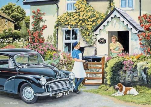 Happy Days At Work #2 The District Nurse - Ravensburger puzzle collectible [Barcode 4005556164165] - Main Image 3