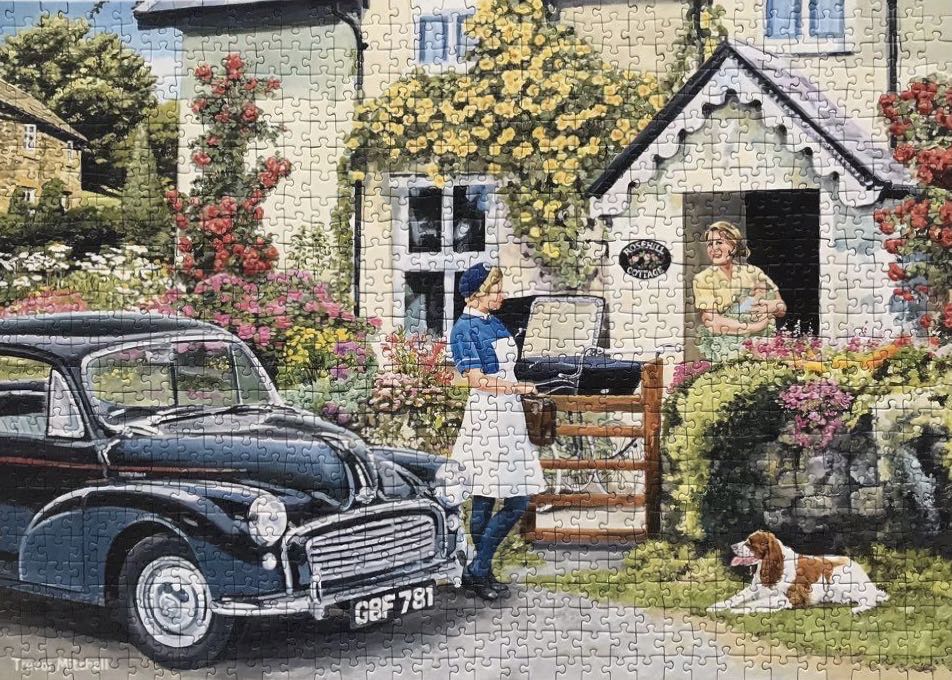 Happy Days At Work #2 The District Nurse - Ravensburger puzzle collectible [Barcode 4005556164165] - Main Image 4