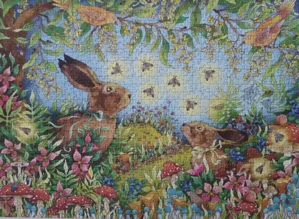 Nocturnal Forest Magic - Ravensburger puzzle collectible [Barcode 4005556151721] - Main Image 3