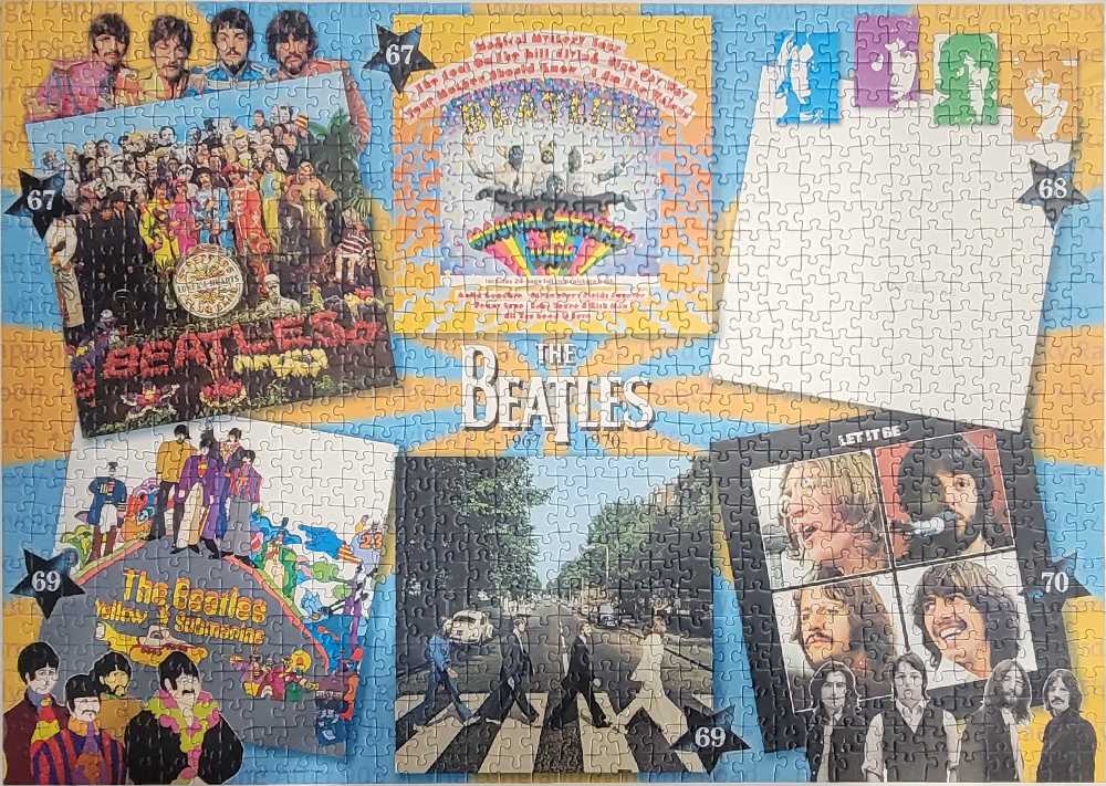 The Beatles Albums 1967 - 1970 - Ravensburger puzzle collectible [Barcode 4005556198153] - Main Image 2