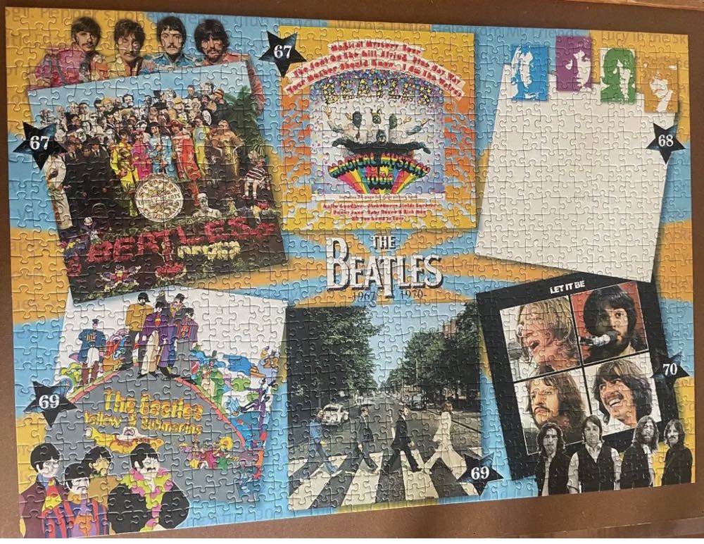 The Beatles Albums 1967 - 1970 - Ravensburger puzzle collectible [Barcode 4005556198153] - Main Image 3