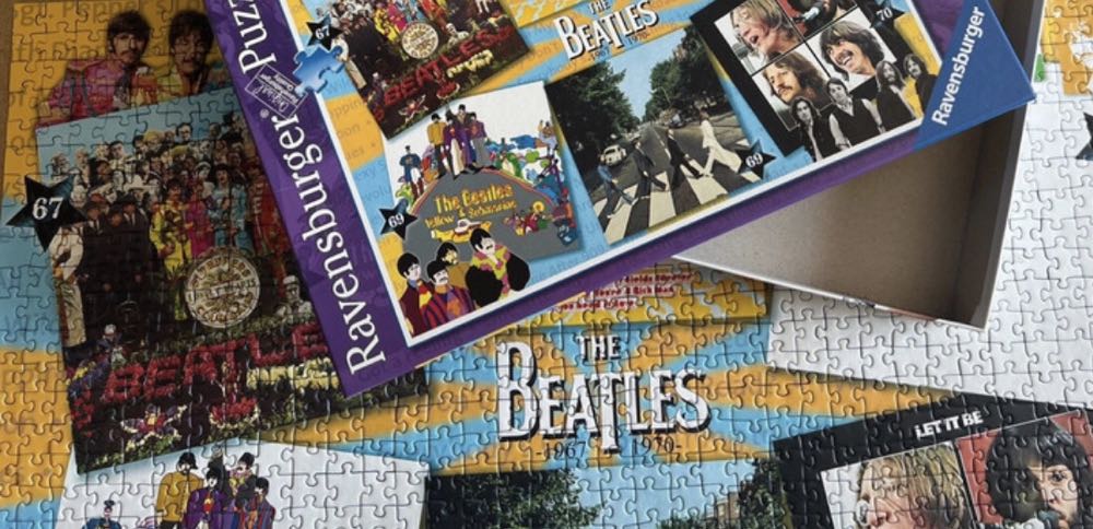The Beatles Albums 1967 - 1970 - Ravensburger puzzle collectible [Barcode 4005556198153] - Main Image 4
