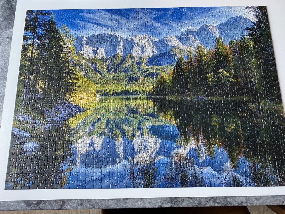 Eib Lake, Germany - Ravensburger puzzle collectible [Barcode 4005556193677] - Main Image 2