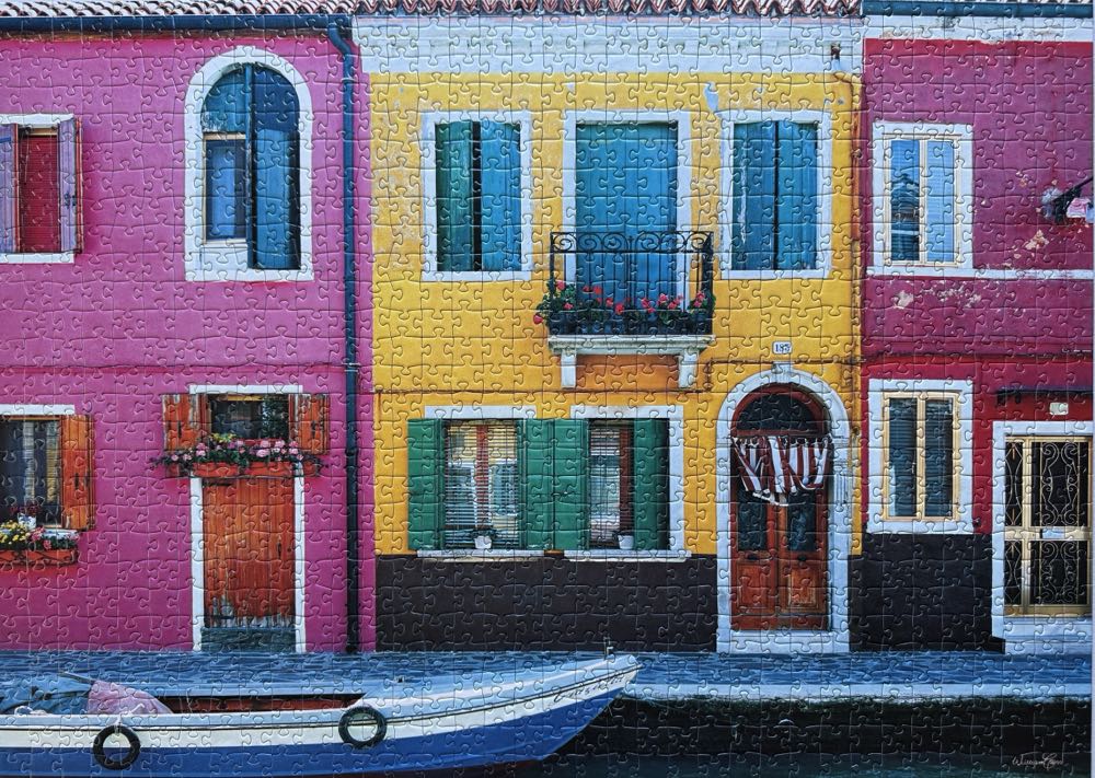 185 Graziella, Burano (1) - Ravensburger puzzle collectible [Barcode 4005556198658] - Main Image 2