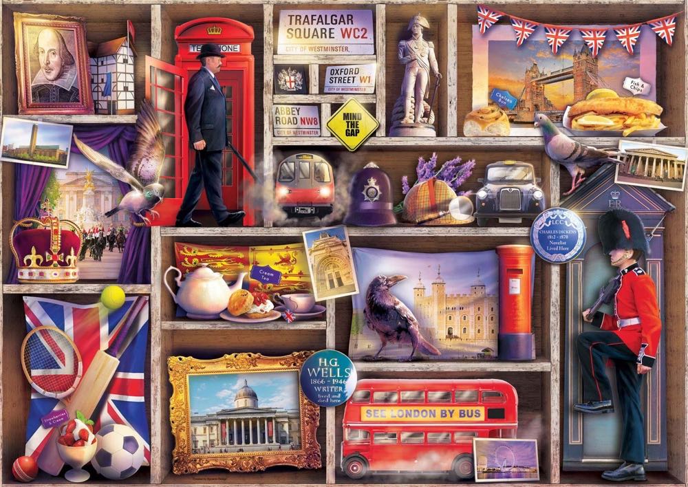 London Emporium - Ravensburger puzzle collectible [Barcode 4005556159857] - Main Image 2